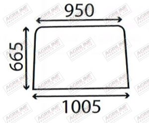 Cab Glass -  Rear Window - 98604C2