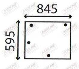 Cab Glass - Rear Window - 1535079C2