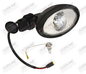 Front Work Lamp RH - Oval - Roof Mounted